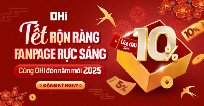 Tết rộn ràng Fanpage rực sáng - Ưu đãi lên đến 10%