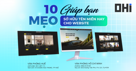 10 MẸO GIÚP BẠN SỞ HỮU TÊN MIỀN HAY CHO WEBSITE