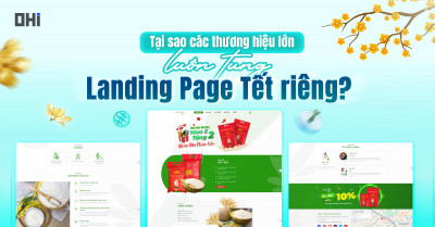 Vì sao các thương hiệu lớn luôn tung Landing Page Tết riêng mỗi năm?