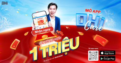 RỘN RÀNG ĐÓN TẾT – MỞ APP OHI CARE NHẬN ƯU ĐÃI MARKETING LÊN ĐẾN 1.000.000Đ