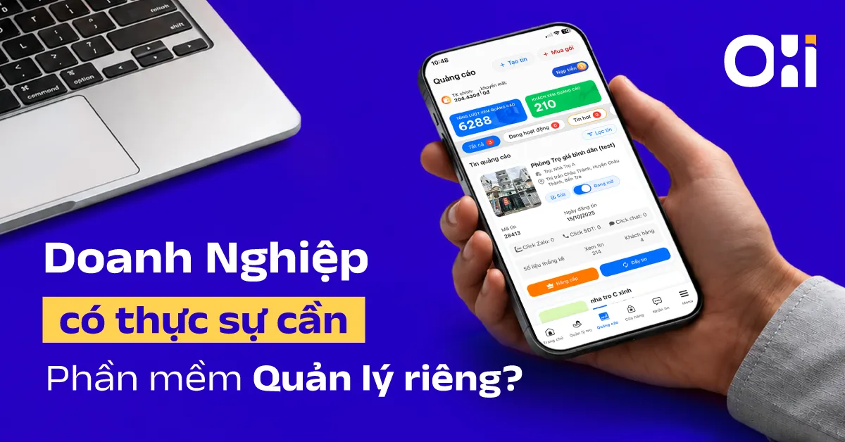 Doanh nghiệp có thực sự cần một phần mềm quản lý riêng?