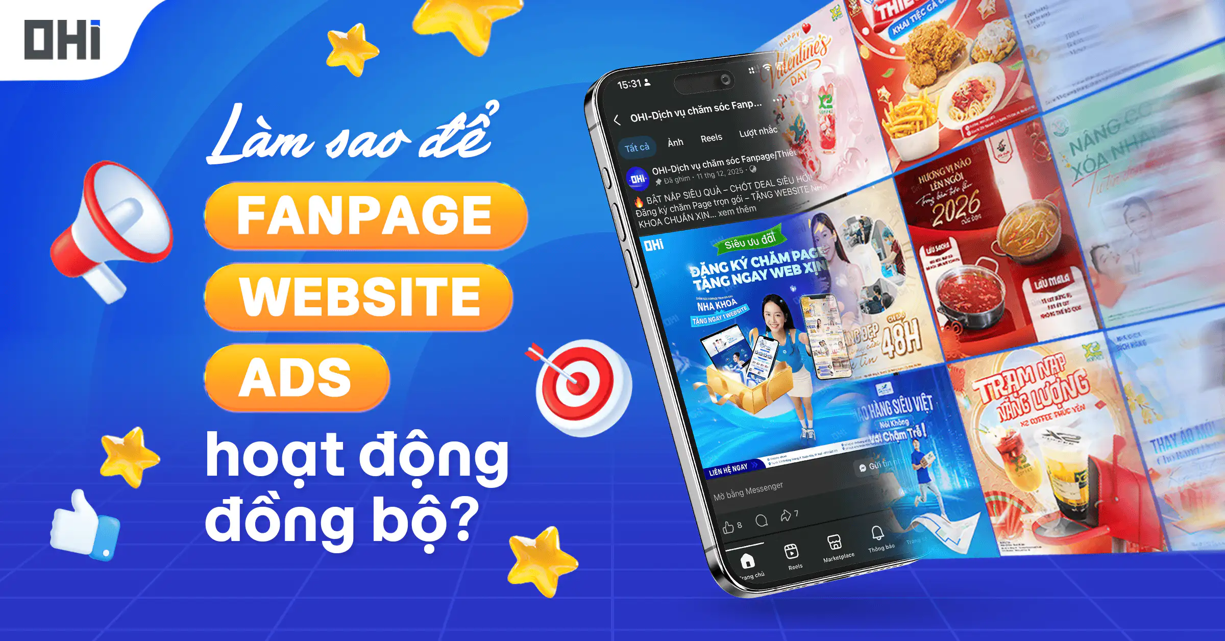 Marketing đa kênh: Làm sao để Fanpage – Website – Ads hoạt động đồng bộ?